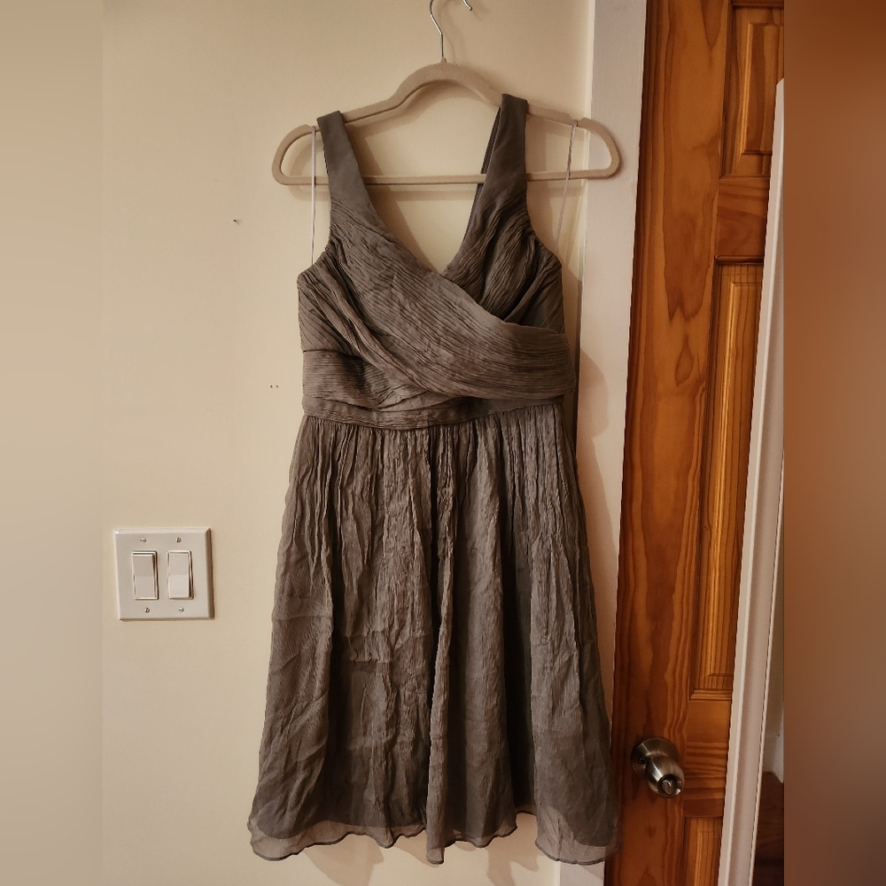 J Crew Heidi Dress in Gray - Picture 2 of 2
